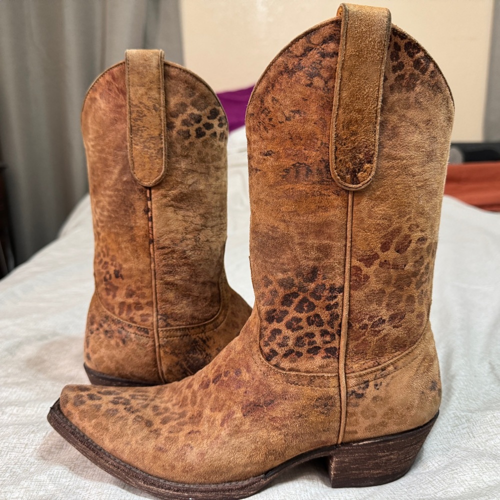 Old Gringo Leopard / Cheetah Leather Boots